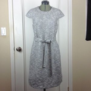 J. Crew | Black White Tweed Sheath Dress